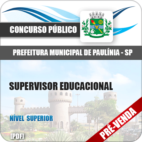 Apostila Pref Paulínia SP 2018 Supervisor Educacional