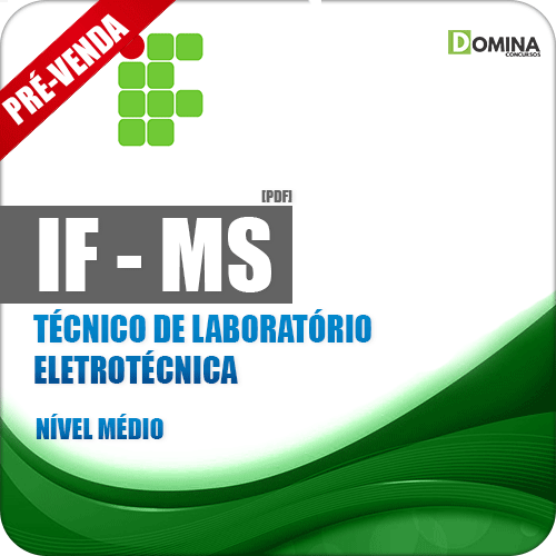 Apostila IFMS 2018 Técnico de Laboratório Eletrotécnica