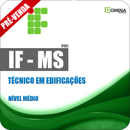 Apostila IFMS 2018 Técnico em Edificações