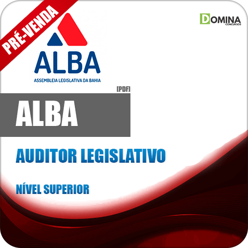 Apostila AL BA 2018 Auditor Legislativo