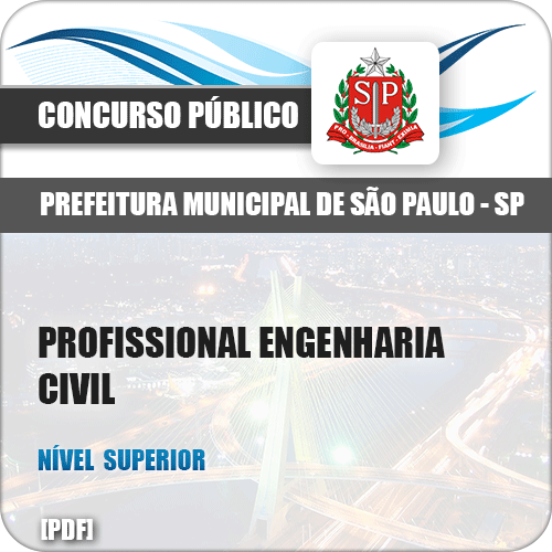 Pref de São Paulo SP 2018 Profissional Engenharia Civil