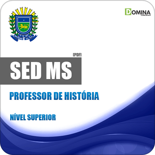 SED MS 2018 Professor de História