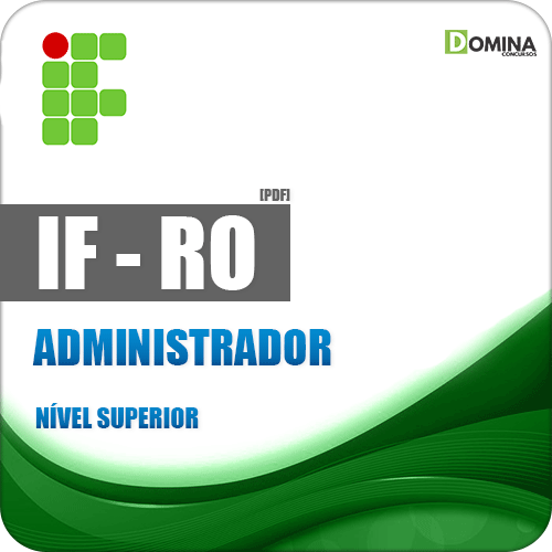 Instituto Federal de Rondônia RO 2018 Administrador