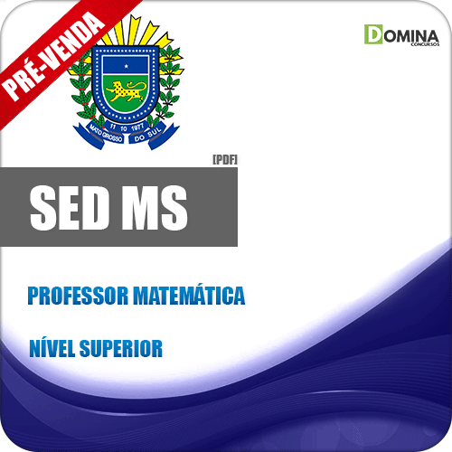 Apostila SED MS 2018 Professor de Matemática