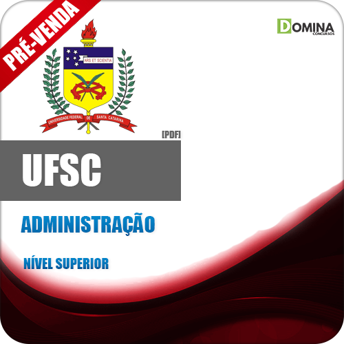 Apostila Concurso Apostila UFSC 2019 Administração