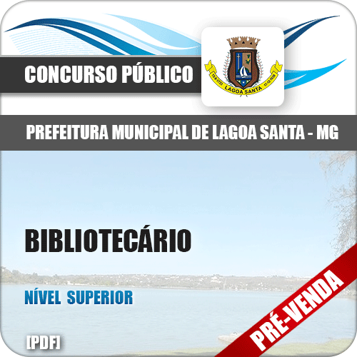 Apostila Pref Lagoa Santa MG 2018 Bibliotecário