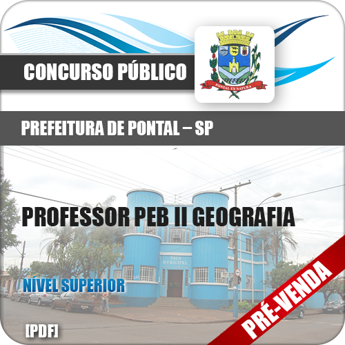 Apostila Pref Pontal SP 2019 Professor PEB II Geografia