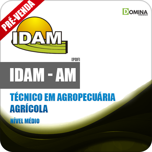 Apostila IDAM 2019 Técnico em Agropecuária Agrícola