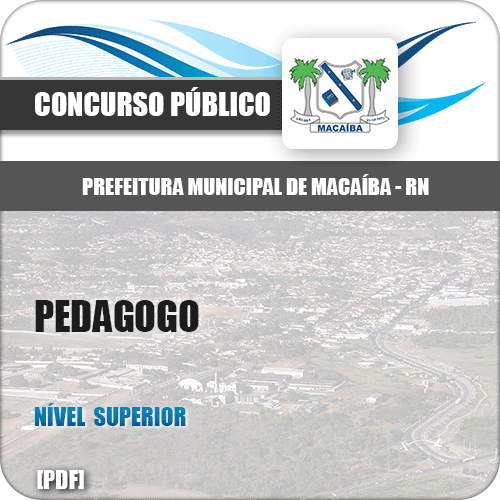 Apostila Pref Macaíba RN 2019 Pedagogo