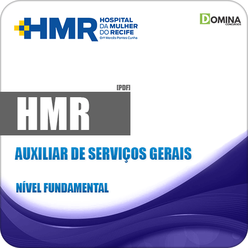 Apostila HMR 2019 Auxiliar de Serviços Gerais