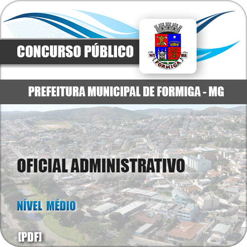 Apostila Pref Formiga MG 2019 Oficial Administrativo
