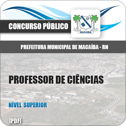 Apostila Pref Macaíba RN 2019 Professor de Ciências