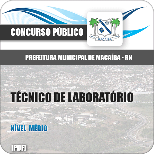 Apostila Pref Macaíba RN 2019 Técnico de Laboratório