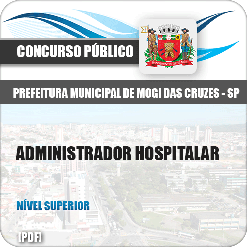 Apostila Mogi das Cruzes SP 2019 Administrador Hospitalar