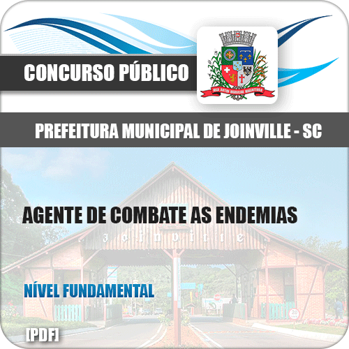 Apostila Pref Joinville SC 2019 Agente de Combate Endemias