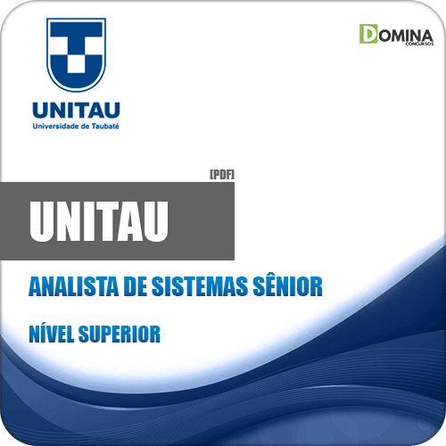 Apostila Concurso UNITAU 2019 Analista de Sistemas Sênior