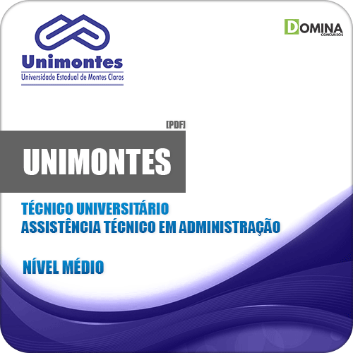 Apostila UNIMONTES 2019 Técnico Administração