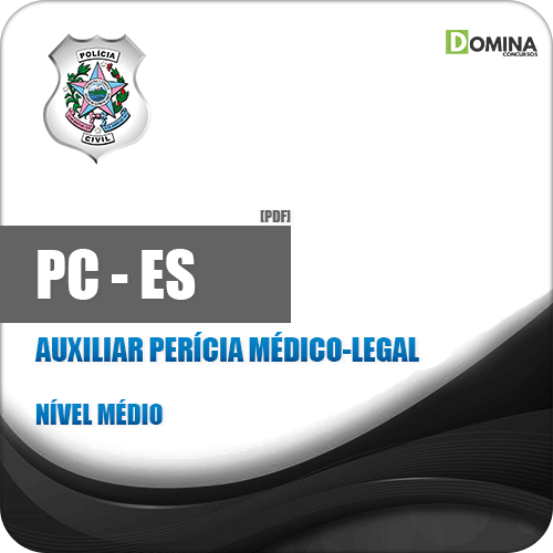 Apostila PC ES 2019 Auxiliar Perícia Médico Legal