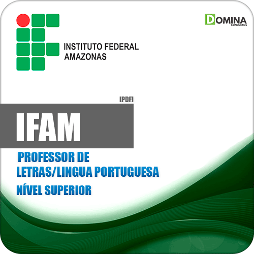 Apostila IFAM 2019 Professor Letras Língua Portuguesa