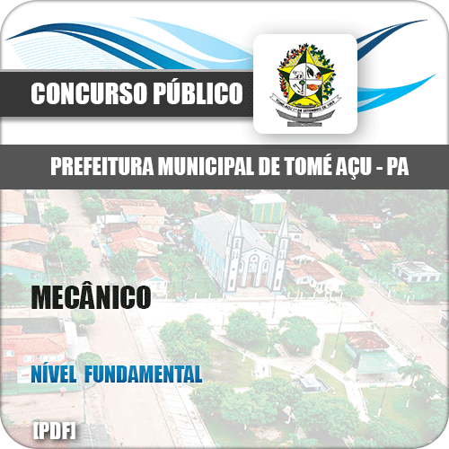 Apostila Concurso Prefeitura Tomé-Açu PA 2019 Mecânico