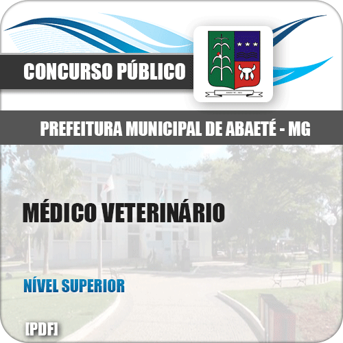Apostila Prefeitura de Abaeté MG 2019 Médico Veterinário