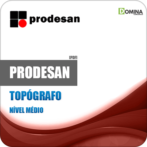 Apostila Concurso PRODESAN 2019 Topógrafo