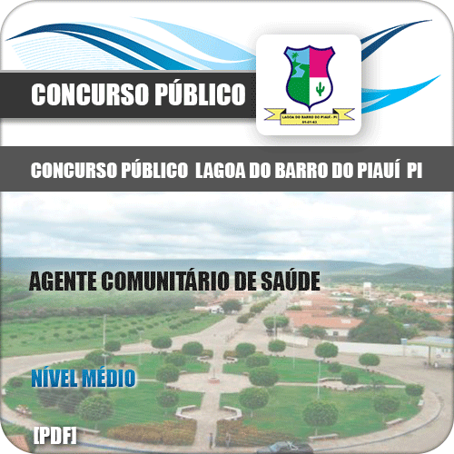 Apostila Lagoa do Barro do Piauí 2019 Agente Comunitário Saúde
