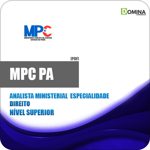 Apostila Concurso MPC PA 2019 Analista Ministerial Direito
