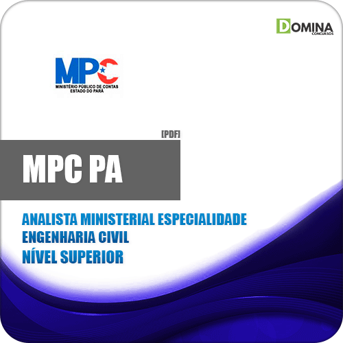 Apostila MPC PA 2019 Analista Ministerial Engenharia Civil