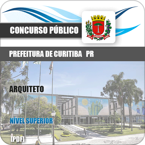 Apostila Concurso Prefeitura de Curitiba PR 2019 Arquiteto