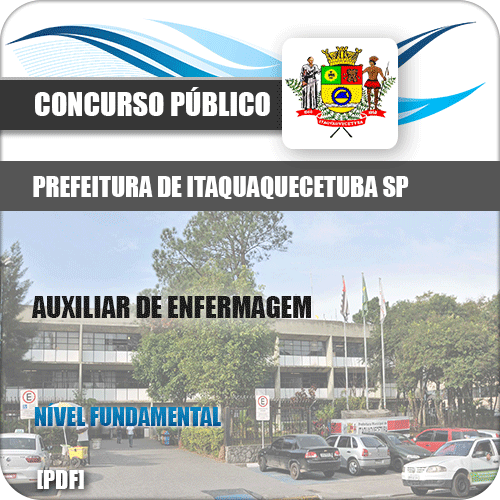 Apostila Pref Itaquaquecetuba SP 2019 Auxiliar de Enfermagem