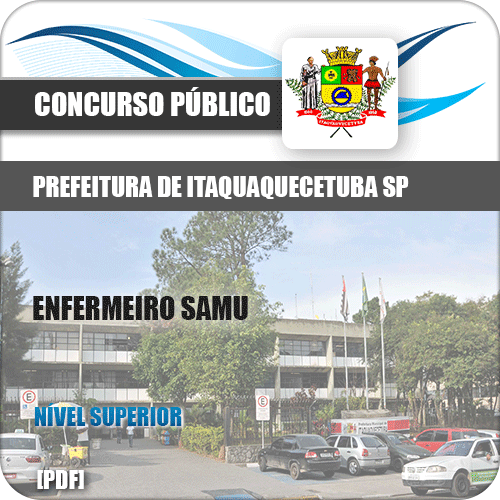 Apostila Concurso Itaquaquecetuba SP 2019 Enfermeiro SAMU