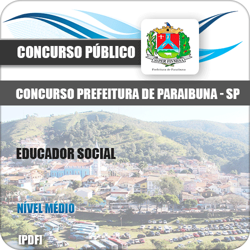 Apostila Concurso Prefeitura Paraibuna SP Educador Social