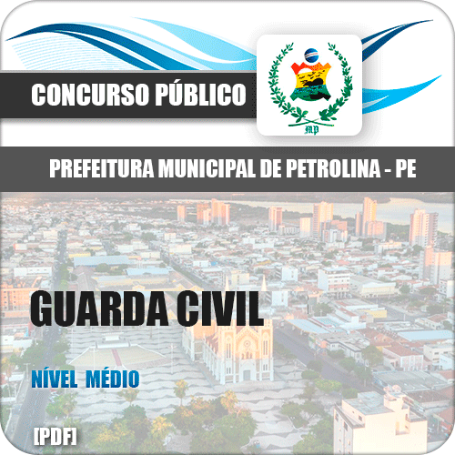 Apostila Concurso Prefeitura Petrolina PE 2019 Guarda Civil