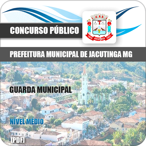 Apostila Concurso Pref Jacutinga MG 2019 Guarda Municipal