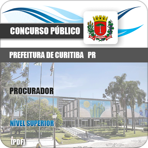 Apostila Concurso Prefeitura Curitiba PR 2019 Procurador