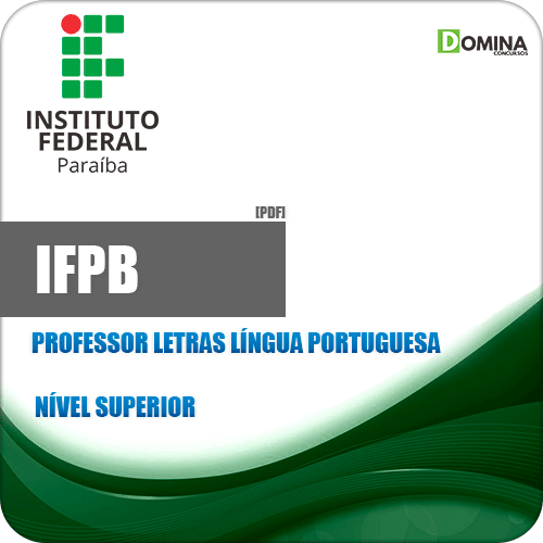 Apostila IFPB 2019 Professor Letras Língua Portuguesa