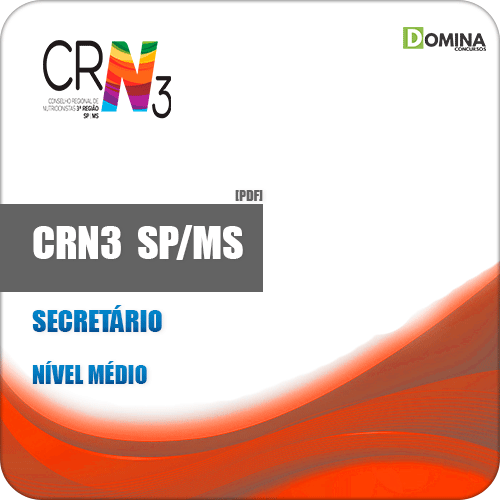 Apostila Concurso CRN 3 SP MS 2019 Secretário