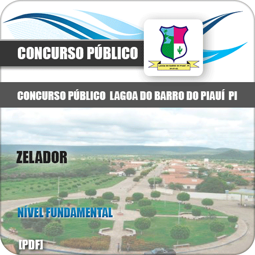 Apostila Concurso Lagoa do Barro do Piauí PI 2019 Zelador