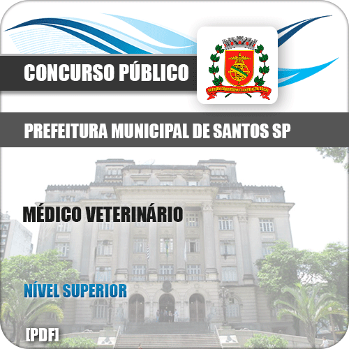 Apostila Prefeitura de Santos SP 2019 Médico Veterinário