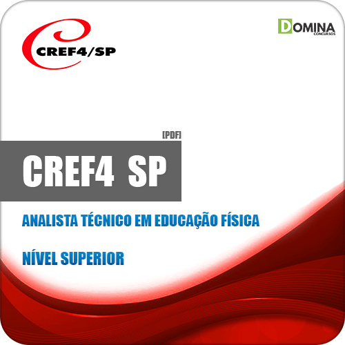 Apostila CREF 4 Região SP 2019 Analista Técnico em Educação Física