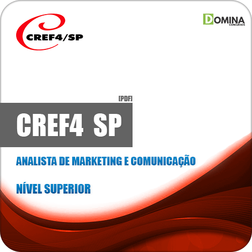 Apostila CREF 4 Região SP 2019 Analista Marketing e Comunicação
