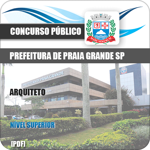 Apostila Concurso Prefeitura Praia Grande SP 2019 Arquiteto