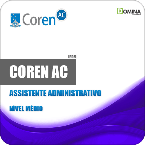 Apostila Concurso COREN AC 2019 Assistente Administrativo