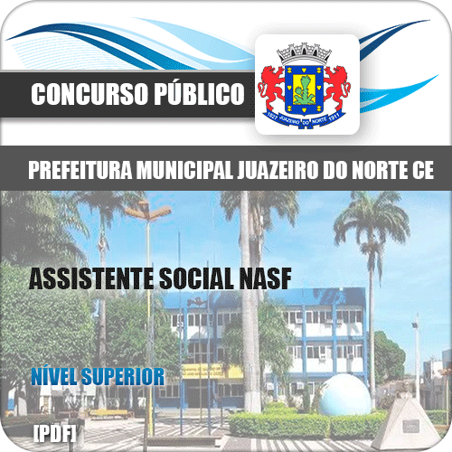 Apostila Juazeiro do Norte CE 2019 Assistente Social NASF