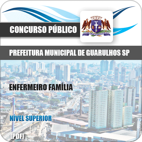 Apostila Prefeitura Guarulhos SP 2019 Enfermeiro da Família