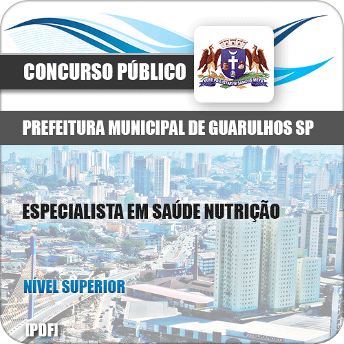 Apostila Pref Guarulhos SP 2019 Especialista em Saúde Nutrição