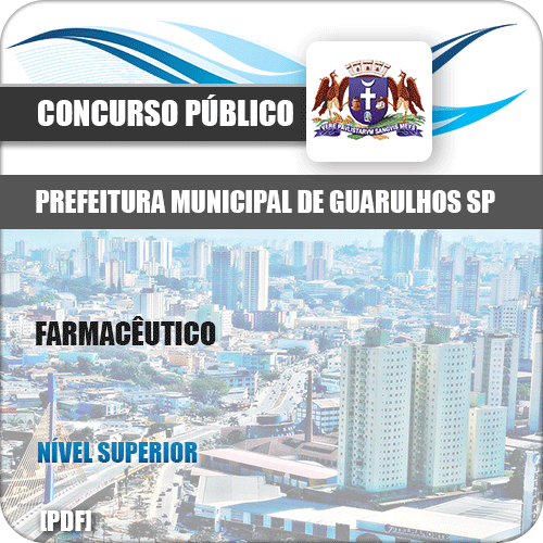 Apostila Concurso Prefeitura Guarulhos SP 2019 Farmacêutico