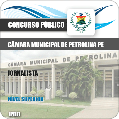 Apostila Concurso Câmara Petrolina PE 2019 Jornalista