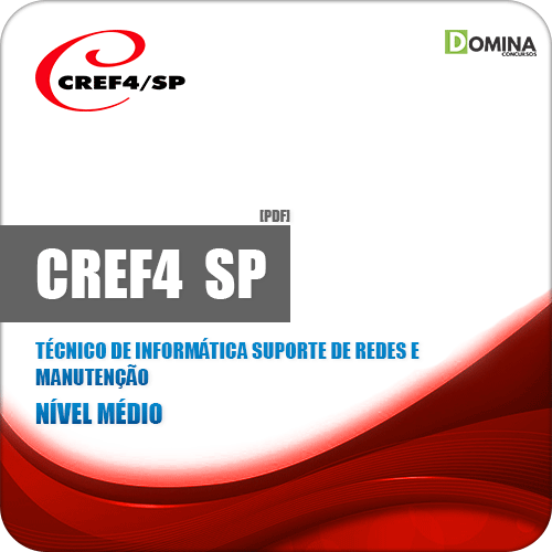 Apostila Concurso CREF 4 Região SP 2019 Técnico de Informática